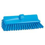 Balai-brosse incliné bleu fibre médium 26,5 cm