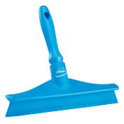 Raclette de table monobloc avec manche bleu 24,5 cm