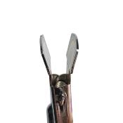 Signalétique : Porte étiquette + pince sur socle Ht. 9 cm