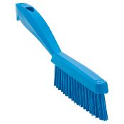 Brosse fine avec manche bleu fibre extra dure 30 cm