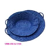 Vans poly bleu marine 5 tailles disponibles "TRESSAGE SOUPLE" 