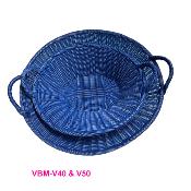 Vans poly bleu marine 5 tailles disponibles "TRESSAGE SOUPLE" 