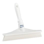 Raclette de table monobloc avec manche blanc 24,5 cm