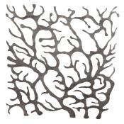 Déco : Tableau métal laqué "Corail"