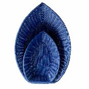 Bateau GM poly bleu marine "TRESSAGE SOUPLE"