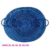 Vans poly bleu marine 5 tailles disponibles "TRESSAGE SOUPLE" 