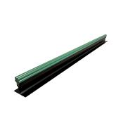 Séparateur : Socle noir, frise verte plastique