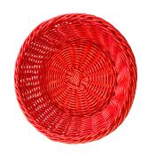 Corbeille polypropylène rouge diam. 23 cm