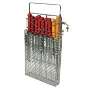Casier inox pour 9 couteaux 53x30x6,5 cm