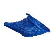 Corne d'abondance  poly bleu marine PM "TRESSAGE SOUPLE"