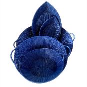 Bateau GM poly bleu marine "TRESSAGE SOUPLE"