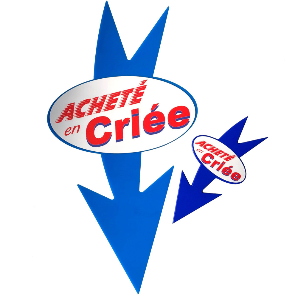 "ACHETÉ EN CRIÉE"