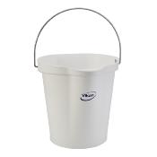 Seau gradué blanc 12 litres