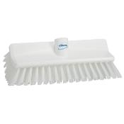 Balai-brosse incliné blanc fibre médium 26,5 cm