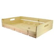 Panière 2 poignées ouverture avant 60x40 cm